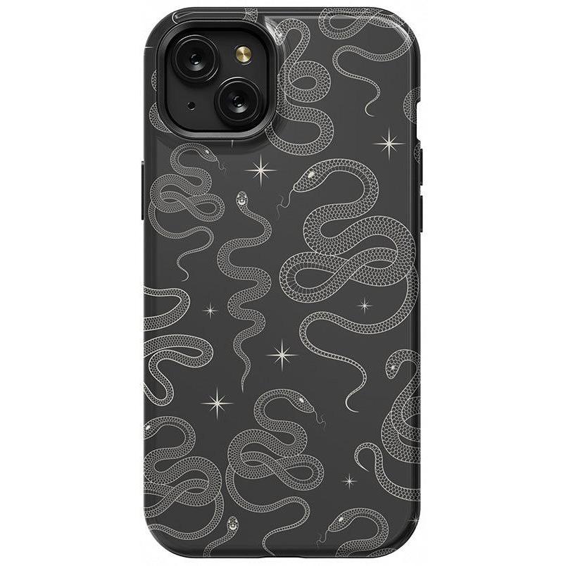 We're Ready For It | Black Serpent Case Phone Case Casetry Essential + MagSafe® iPhone 15 Plus