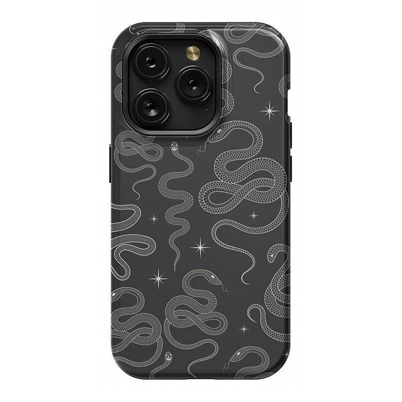 We're Ready For It | Black Serpent Case Phone Case Casetry Essential + MagSafe® iPhone 15 Pro