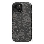 We're Ready For It | Black Serpent Case Phone Case Casetry Essential + MagSafe® iPhone 15