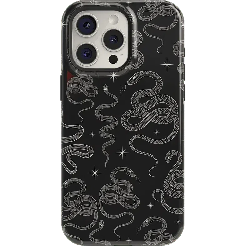 We're Ready For It | Black Serpent Case Phone Case Casetry Essential + MagSafe® iPhone 15 Pro