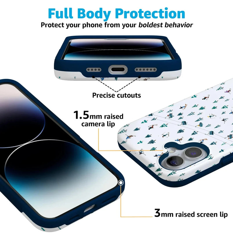 We've Peaked | Après Ski Mountains Case iPhone Case get.casely 