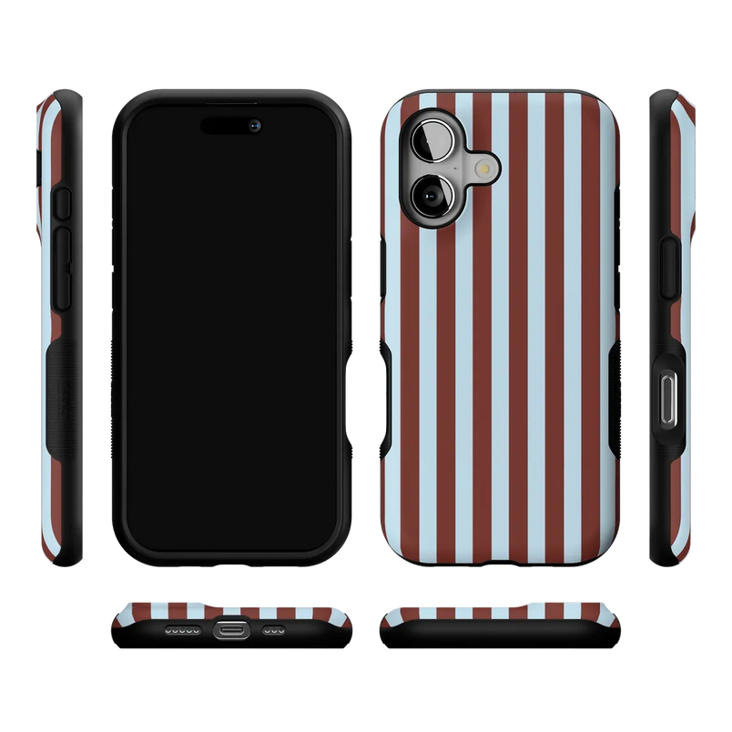 Sunday in Brooklyn | Chocolate Stripes Case