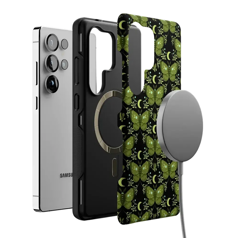 Mystic Moths | Green Twilight Case