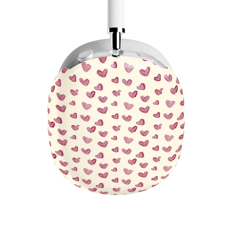 Lovebug | Mauve Hearts AirPods Max Case