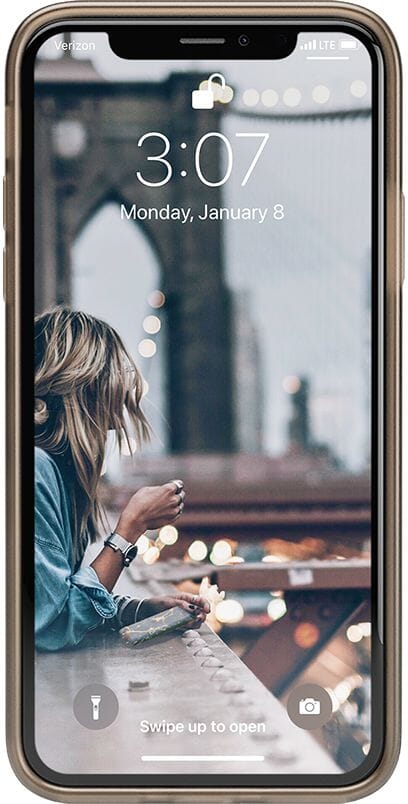 White Oak | Taupe Enchanted Shimmer Case iPhone Case get.casely 