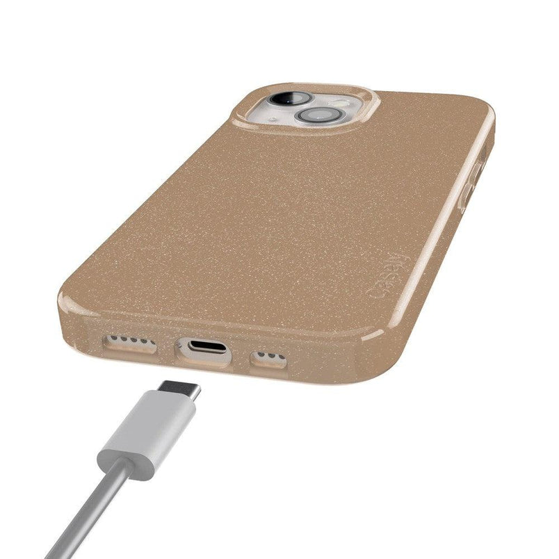 White Oak | Taupe Enchanted Shimmer Case iPhone Case get.casely 