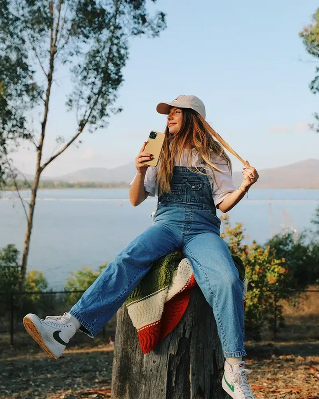 White Oak | Taupe Enchanted Shimmer Case iPhone Case get.casely 