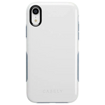 White on Light Blue | Ultra-Protective Bold Case iPhone Case get.casely 