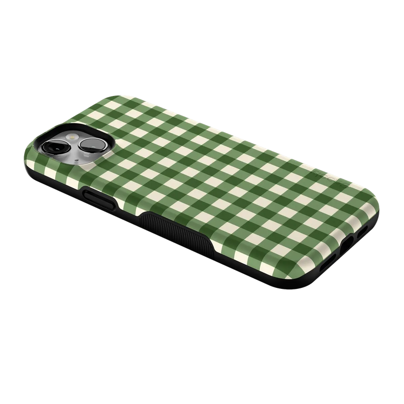Checked Twice | Green Plaid Case