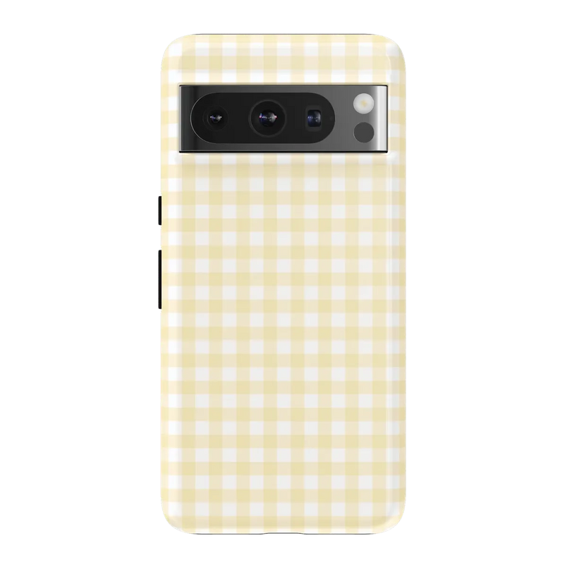 Pastel Picnic | Yellow Gingham Case