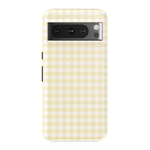 Pastel Picnic | Yellow Gingham Case