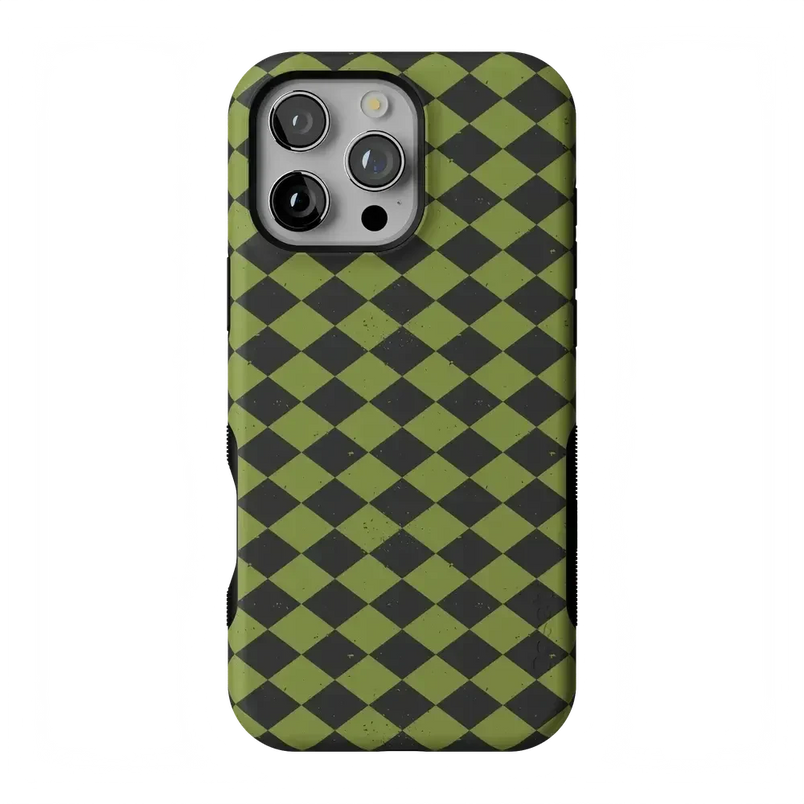 Wicked Hex | Green Checkered Case Phone Case get.casely Bold Flex + MagSafe® iPhone 16 Pro Max 
