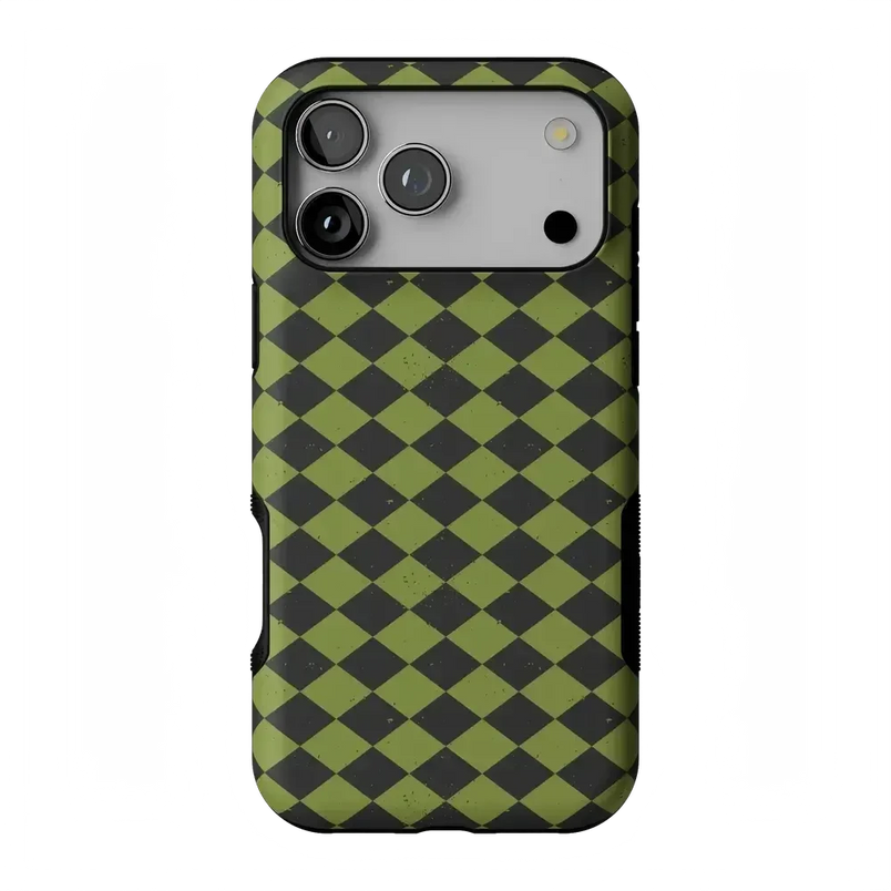 Wicked Hex | Green Checkered Case Phone Case get.casely Bold Flex + MagSafe® iPhone 17 Pro Max 