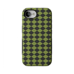 Wicked Hex | Green Checkered Case Phone Case get.casely Bold Flex + MagSafe® iPhone 17e 