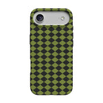 Wicked Hex | Green Checkered Case Phone Case get.casely Classic + MagSafe® iPhone 17 Air 