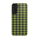 Wicked Hex | Green Checkered Case Phone Case get.casely Essential Galaxy S21 