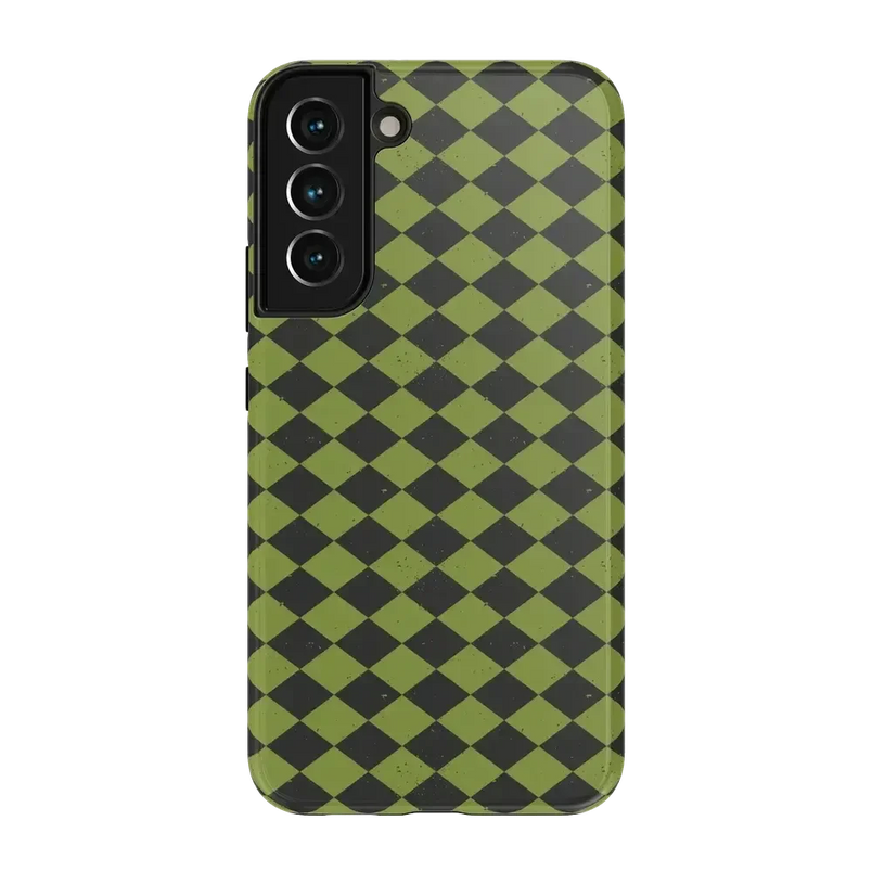 Wicked Hex | Green Checkered Case Phone Case get.casely Essential Galaxy S22 Plus 