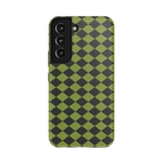 Wicked Hex | Green Checkered Case Phone Case get.casely Essential Galaxy S22 