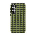 Wicked Hex | Green Checkered Case Phone Case get.casely Essential Galaxy S23 Plus 