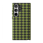 Wicked Hex | Green Checkered Case Phone Case get.casely Essential Galaxy S23 Ultra 