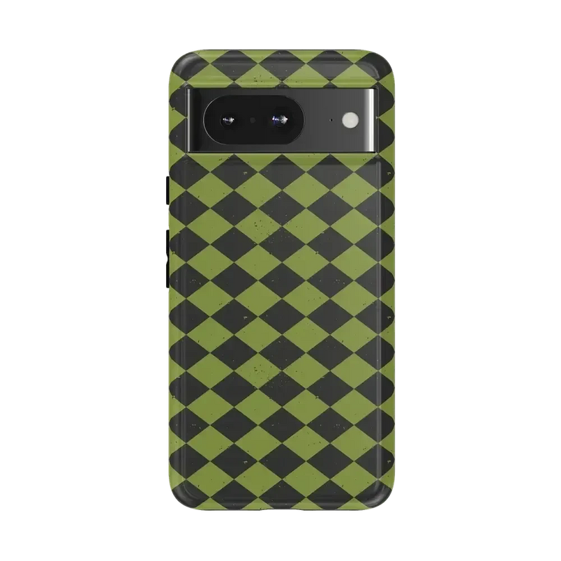 Wicked Hex | Green Checkered Case Phone Case get.casely Essential Google Pixel 8 