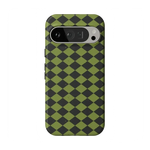 Wicked Hex | Green Checkered Case Phone Case get.casely Essential Google Pixel 9 Pro 