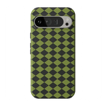 Wicked Hex | Green Checkered Case Phone Case get.casely Essential Google Pixel 9 Pro XL 