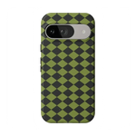 Wicked Hex | Green Checkered Case Phone Case get.casely Essential Google Pixel 9 