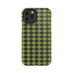 Wicked Hex | Green Checkered Case Phone Case get.casely Essential iPhone 11 Pro 
