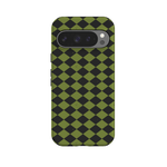 Wicked Hex | Green Checkered Case Phone Case get.casely Essential + MagSafe® Google Pixel 10 Pro 