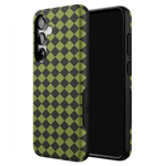Wicked Hex | Green Checkered Case Phone Case get.casely 