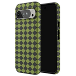 Wicked Hex | Green Checkered Case Phone Case get.casely 