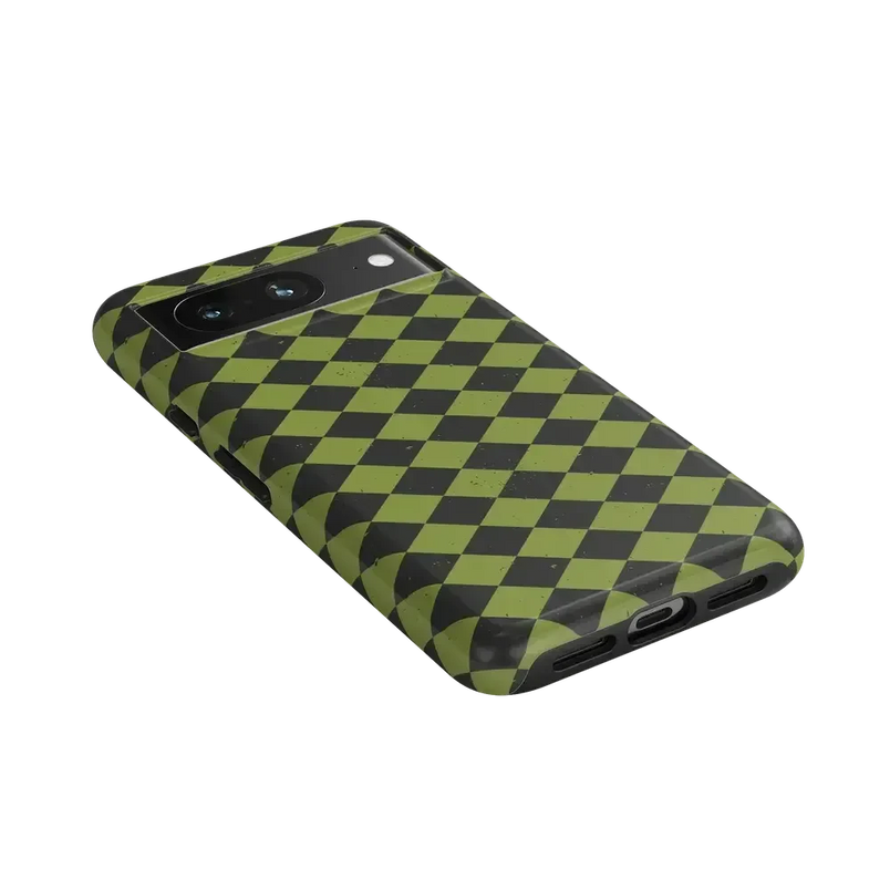 Wicked Hex | Green Checkered Case Phone Case get.casely 
