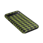 Wicked Hex | Green Checkered Case Phone Case get.casely 