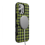 Wicked Hex | Green Checkered Case Phone Case get.casely 