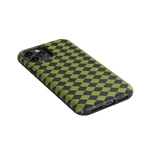 Wicked Hex | Green Checkered Case Phone Case get.casely 