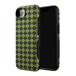 Wicked Hex | Green Checkered Case Phone Case get.casely 