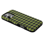 Wicked Hex | Green Checkered Case Phone Case get.casely 