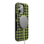 Wicked Hex | Green Checkered Case Phone Case get.casely 