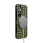 Wicked Hex | Green Checkered Case Phone Case get.casely 