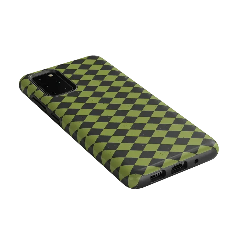 Wicked Hex | Green Checkered Case Phone Case get.casely 