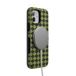 Wicked Hex | Green Checkered Case Phone Case get.casely 