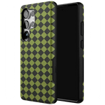Wicked Hex | Green Checkered Case Phone Case get.casely 