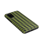 Wicked Hex | Green Checkered Case Phone Case get.casely 