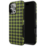Wicked Hex | Green Checkered Case Phone Case get.casely 
