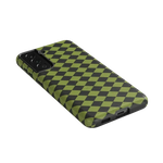 Wicked Hex | Green Checkered Case Phone Case get.casely 