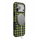 Wicked Hex | Green Checkered Case Phone Case get.casely 