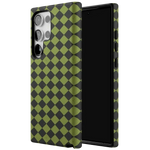 Wicked Hex | Green Checkered Case Phone Case get.casely 