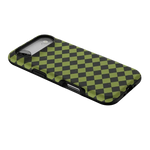 Wicked Hex | Green Checkered Case Phone Case get.casely 