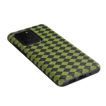 Wicked Hex | Green Checkered Case Phone Case get.casely 